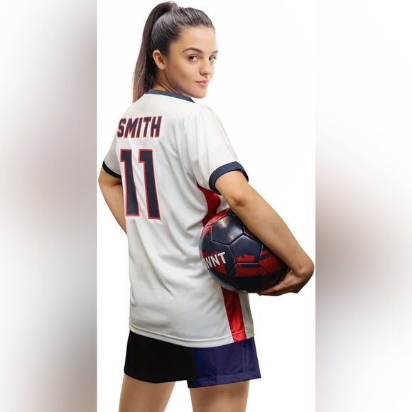 Team USA Ladies Soccer Jersey USWNT 4 STARS Game Shirt Women - Sophia Smith 11 - Picture 3 of 4